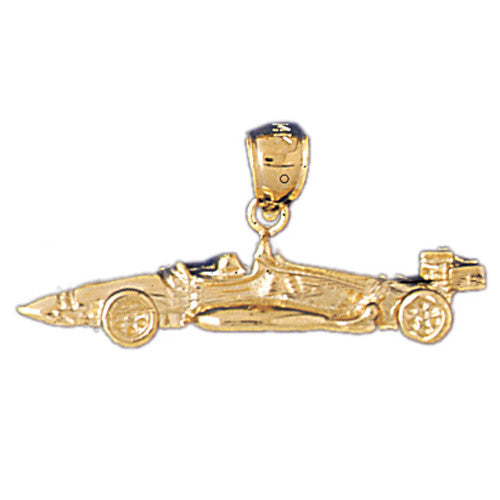 14K GOLD SPORT CHARM - FORMULA 1 #3721