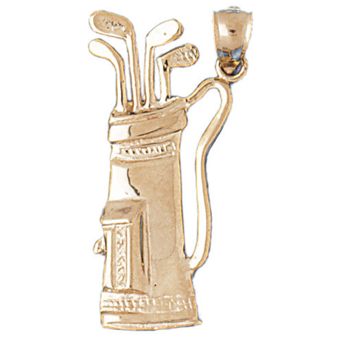 14K GOLD SPORT CHARM - GOLF # 3373