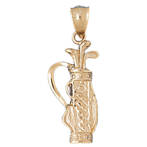 14K GOLD SPORT CHARM - GOLF # 3375