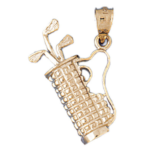 14K GOLD SPORT CHARM - GOLF # 3376