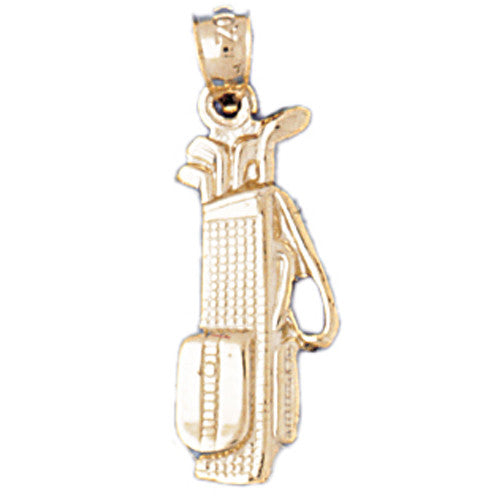 14K GOLD SPORT CHARM - GOLF # 3379