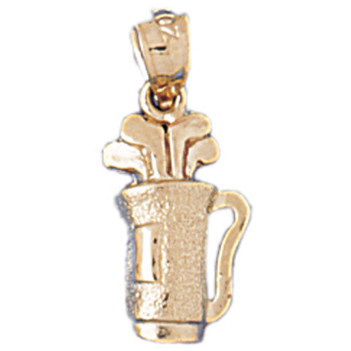 14K GOLD SPORT CHARM - GOLF # 3382