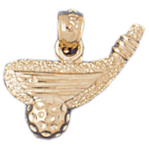 14K GOLD SPORT CHARM - GOLF # 3389