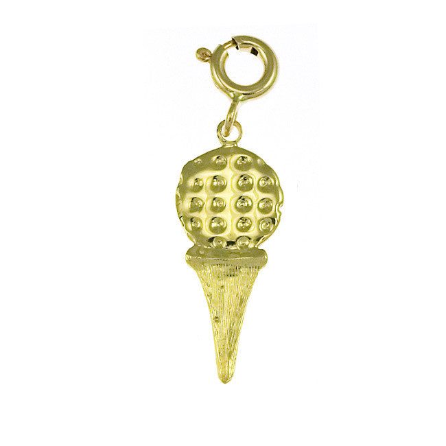 14K GOLD SPORT CHARM - GOLF # 3391