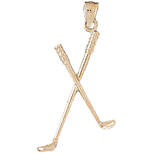 14K GOLD SPORT CHARM - GOLF # 3394