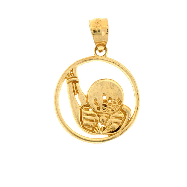 14K GOLD SPORT CHARM - GOLF #6326