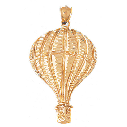 14K GOLD SPORT CHARM - HOT AIR BALLOON #3662