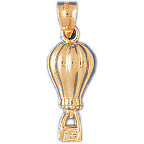 14K GOLD SPORT CHARM - HOT AIR BALLOON #3667