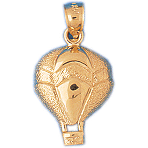14K GOLD SPORT CHARM - HOT AIR BALLOON #3669