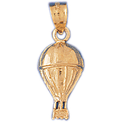 14K GOLD SPORT CHARM - HOT AIR BALLOON #3670
