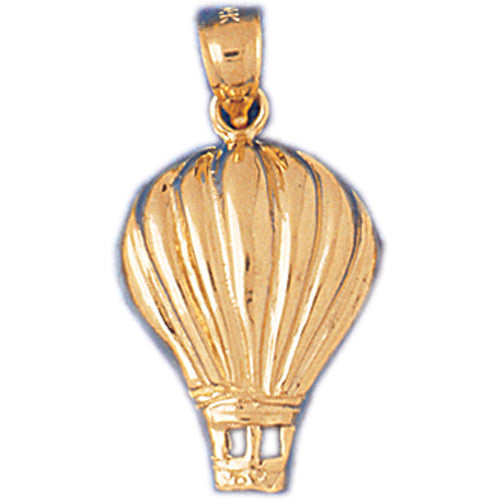 14K GOLD SPORT CHARM - HOT AIR BALLOON #3671