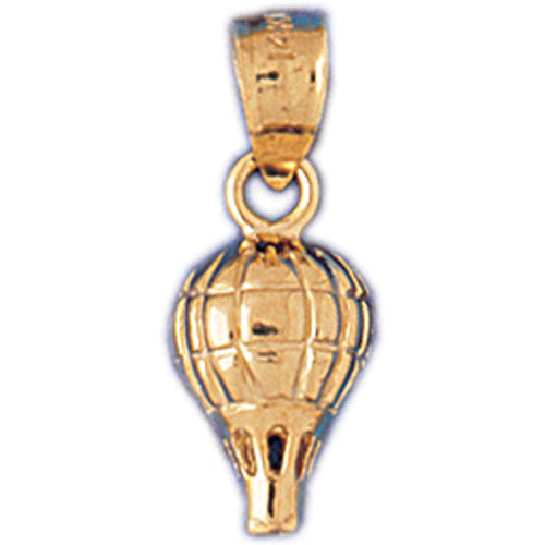 14K GOLD SPORT CHARM - HOT AIR BALLOON #3672