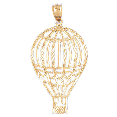 14K GOLD SPORT CHARM - HOT AIR BALLOON #3678
