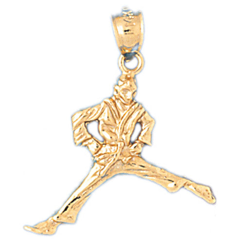 14K GOLD SPORT CHARM - MARTIAL ARTS # 3454