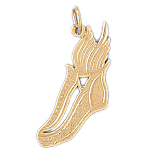 14K GOLD SPORT CHARM - RUNNER SHOE #3600