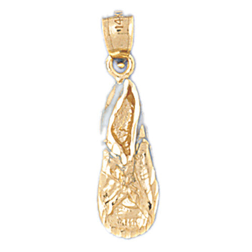 14K GOLD SPORT CHARM - RUNNER SHOE #3603