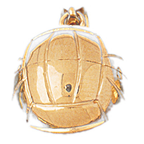 14K GOLD SPORT CHARM - VOLLEYBALL #3492