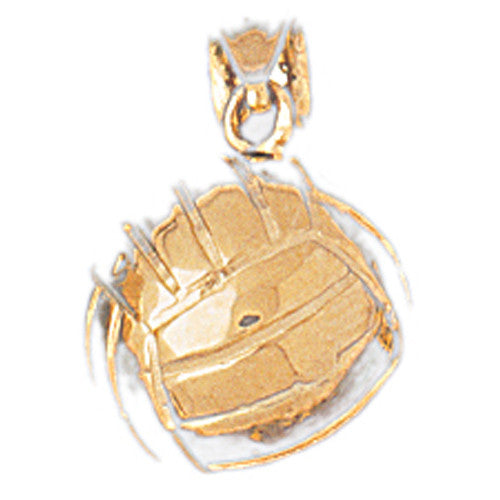 14K GOLD SPORT CHARM - VOLLEYBALL #3493