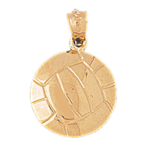 14K GOLD SPORT CHARM - VOLLEYBALL #3496