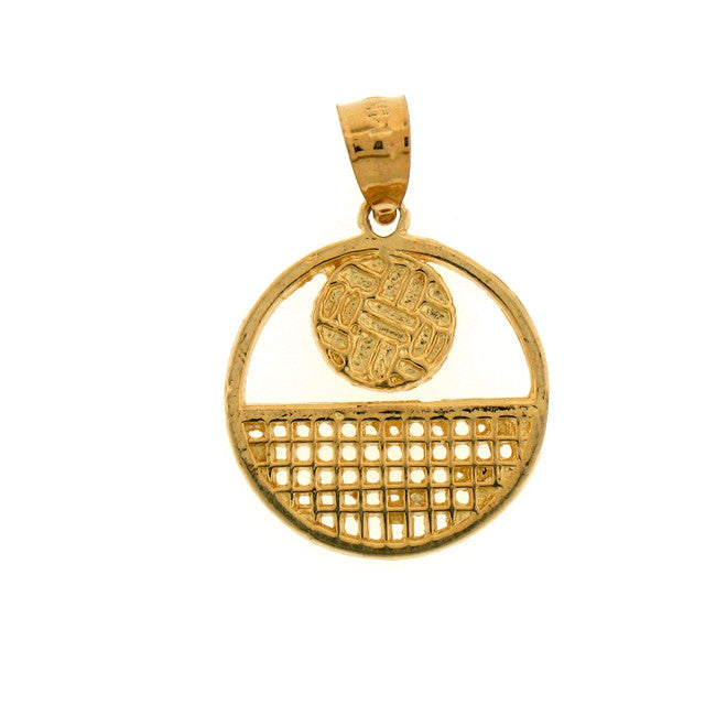 14K GOLD SPORT CHARM -VOLLEYBALL #6334