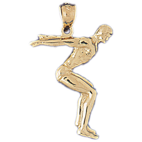 14K GOLD SPORT CHARM #3616