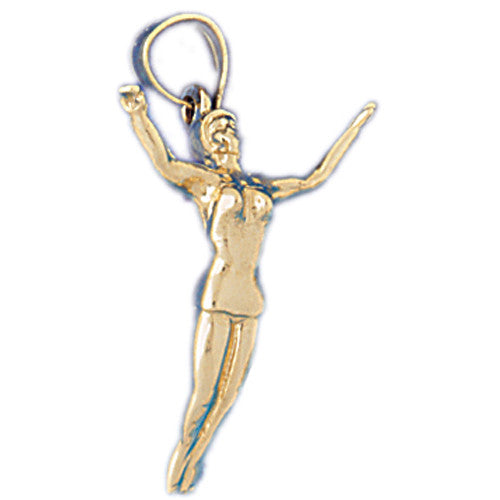 14K GOLD SPORT CHARM #3620