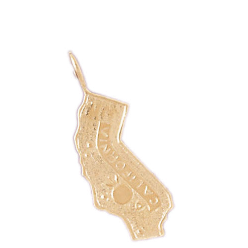 14K GOLD TRAVEL MAP CHARM - TENNESSEE #5049