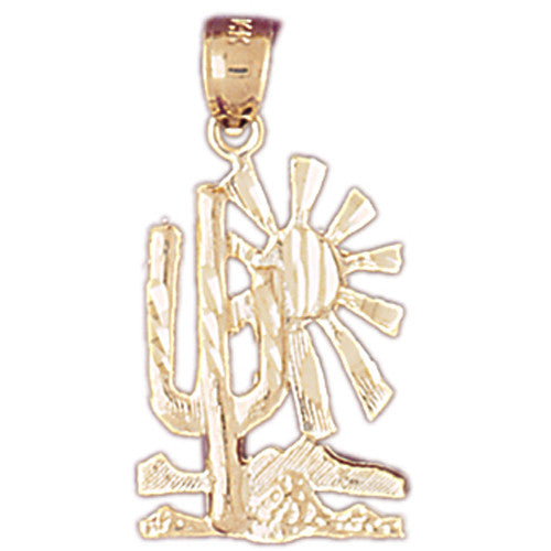 14K GOLD WESTERN CHARM #5223