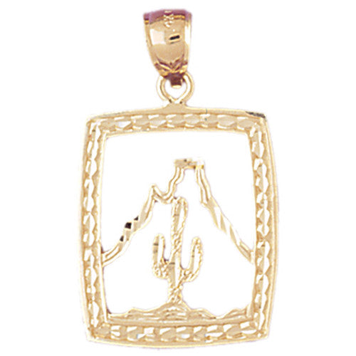 14K GOLD WESTERN CHARM #5227