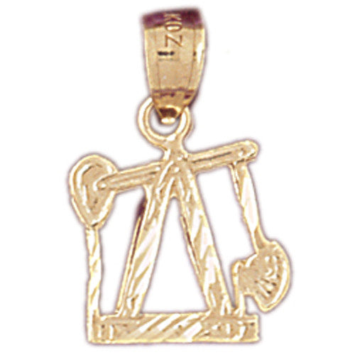 14K GOLD WESTERN CHARM #5231