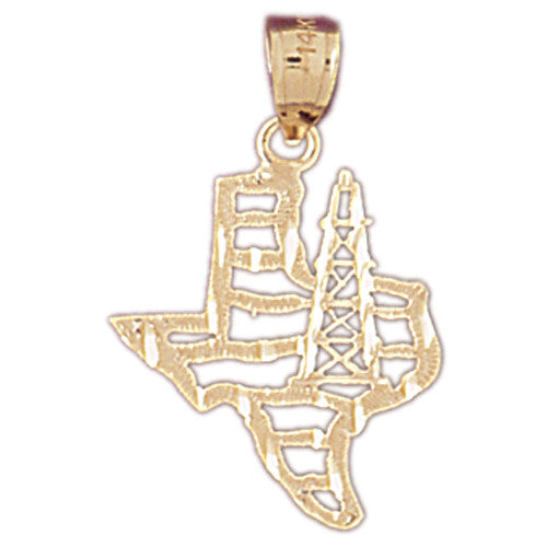 14K GOLD WESTERN CHARM #5232