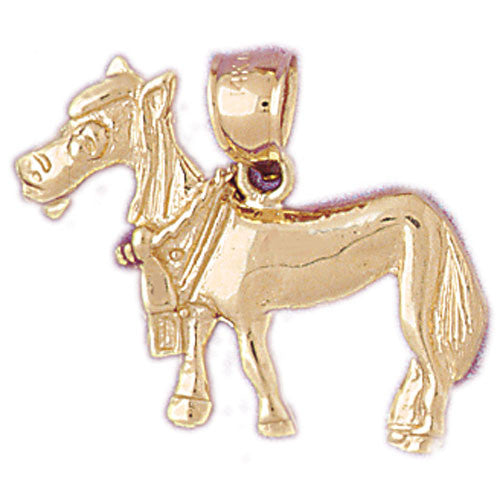 14K GOLD WESTERN CHARM #5256