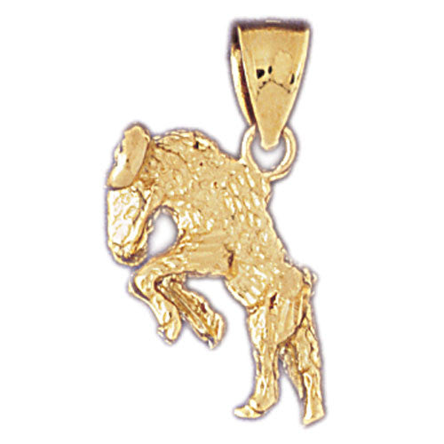 14K GOLD ZODIAC CHARM - ARIES #9416