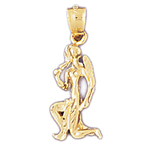 14K GOLD ZODIAC CHARM - VIRGO #9385