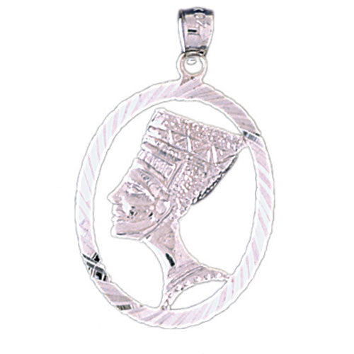 14K WHITE GOLD EGYPTIAN CHARM #11285