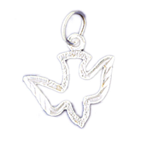 14K WHITE GOLD RELIGIOUS CHARM #11426