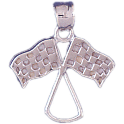14K WHITE GOLD SPORT CHARM #11276