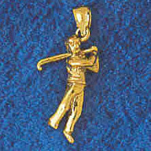 14K GOLD SPORT CHARM - GOLF # 3407