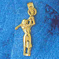 14K GOLD SPORT CHARM - GOLF # 3410