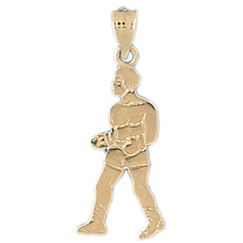 14K GOLD SPORT CHARM - BOXING #3633