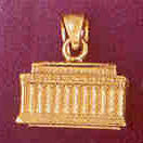 14K GOLD TRAVEL CHARM #4904