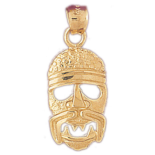 14K GOLD AMERICAN INDIANS' CHARM #5287