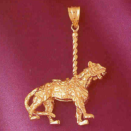 14K GOLD MISCELLANEOUS CHARM - CAROUSEL #5987