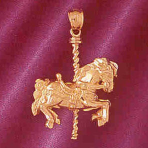 14K GOLD MISCELLANEOUS CHARM - CAROUSEL #6001