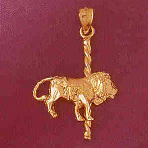 14K GOLD MISCELLANEOUS CHARM - CAROUSEL #6011