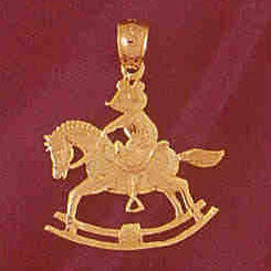 14K GOLD MISCELLANEOUS CHARM - CAROUSEL #6017