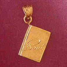 14K GOLD OFFICE CHARM - BOOK #6447