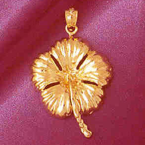 14K GOLD FLOWER CHARM #6742