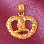 14K GOLD FOOD CHARM #6884