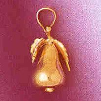 14K GOLD FOOD CHARM - PEAR #6909